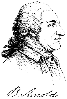 Benedict Arnold Illustration copyright Stan Klos