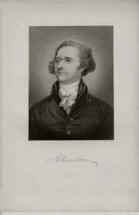 Alexander Hamilton engraving - Stan Klos