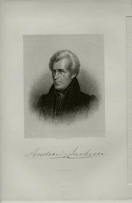 Andrew Jackson Engraving  Stan Klos