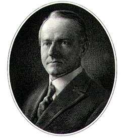 Calvin Coolidge Smiling