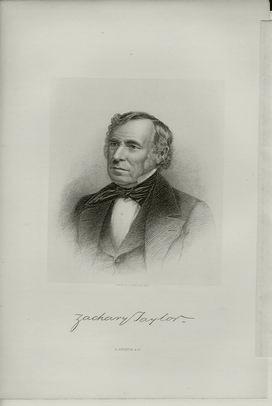 Zachary Taylor Engraving © Stan Klos