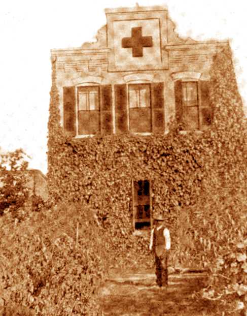 First red Cross  Engraving  Stan Klos